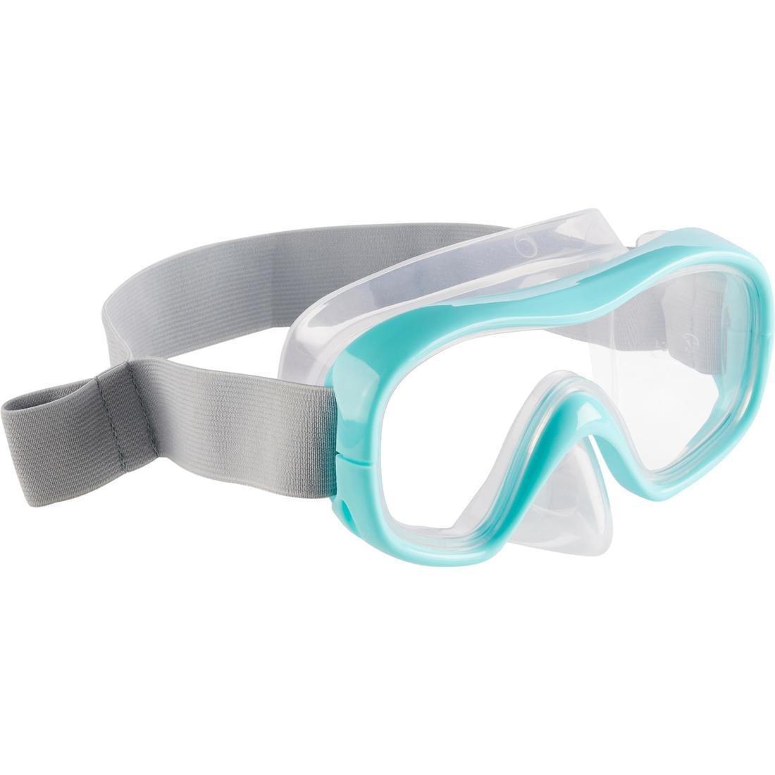 Adult Or Kids Snorkelling Mask Snk 500, Grey, , large image number 2