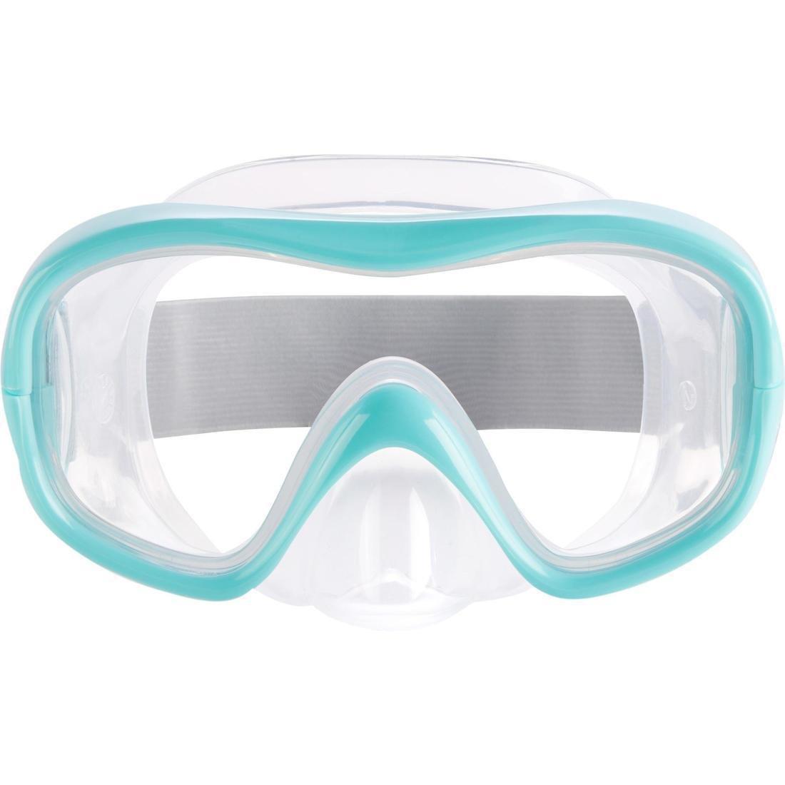 Adult Or Kids Snorkelling Mask Snk 500, Grey, , large image number 9