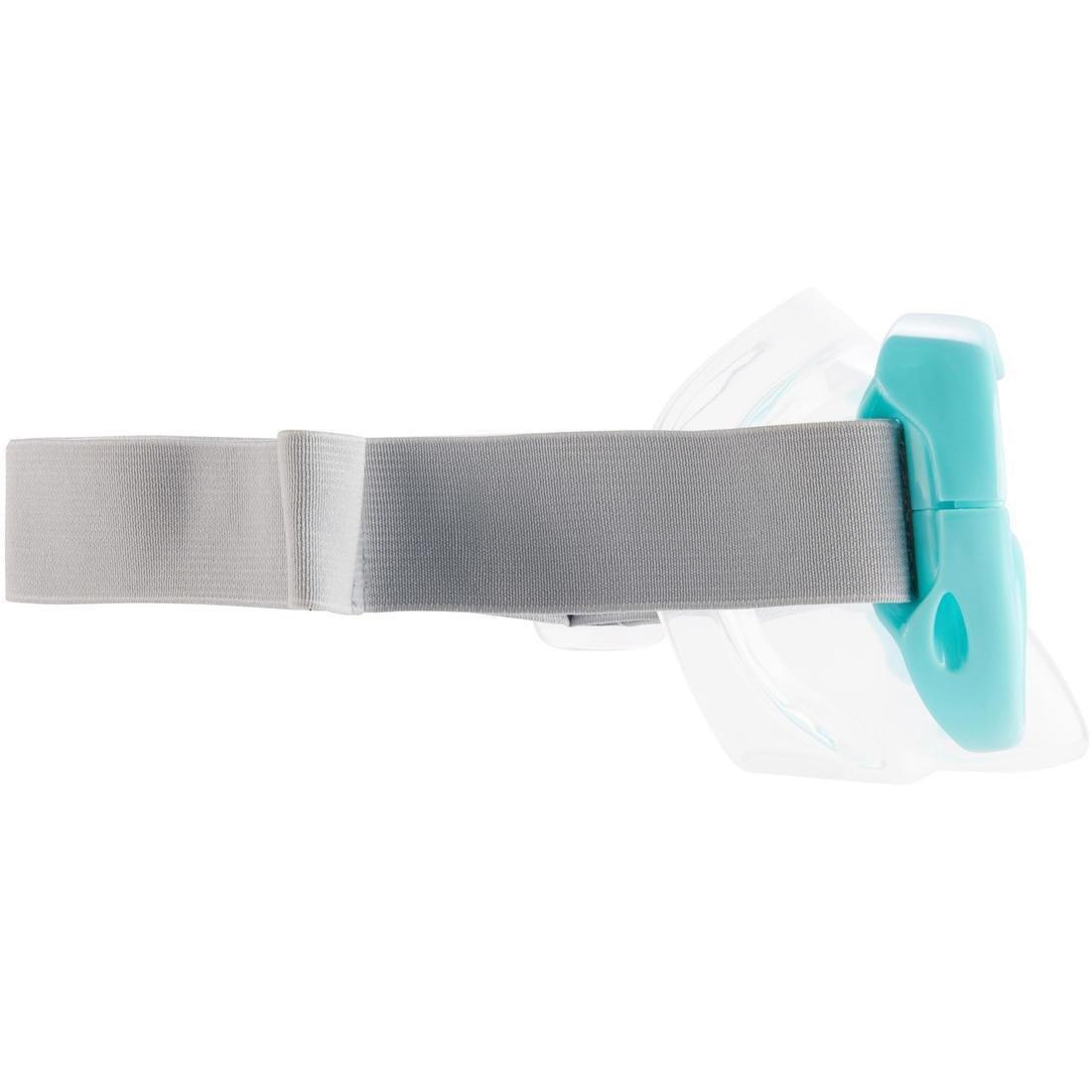 Adult Or Kids Snorkelling Mask Snk 500, Grey, , large image number 11