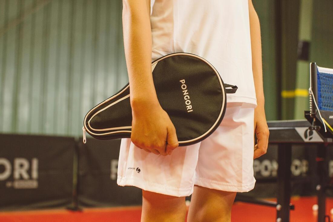Ttc 100 Table Tennis Bat Cover, Black, No Color, large image number 5