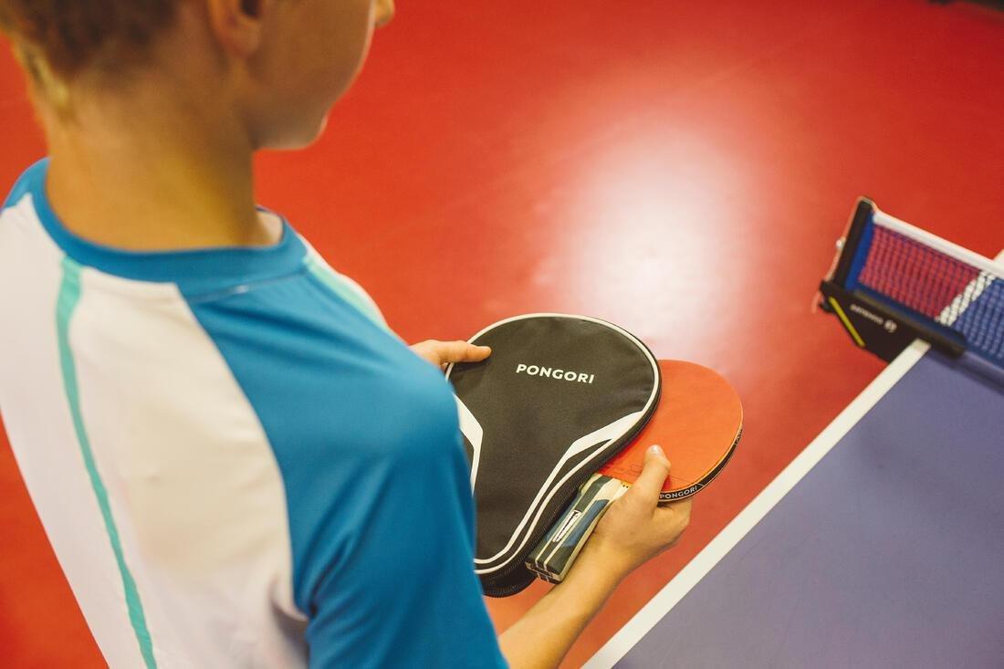 Ttc 100 Table Tennis Bat Cover, Black, No Color, large image number 6