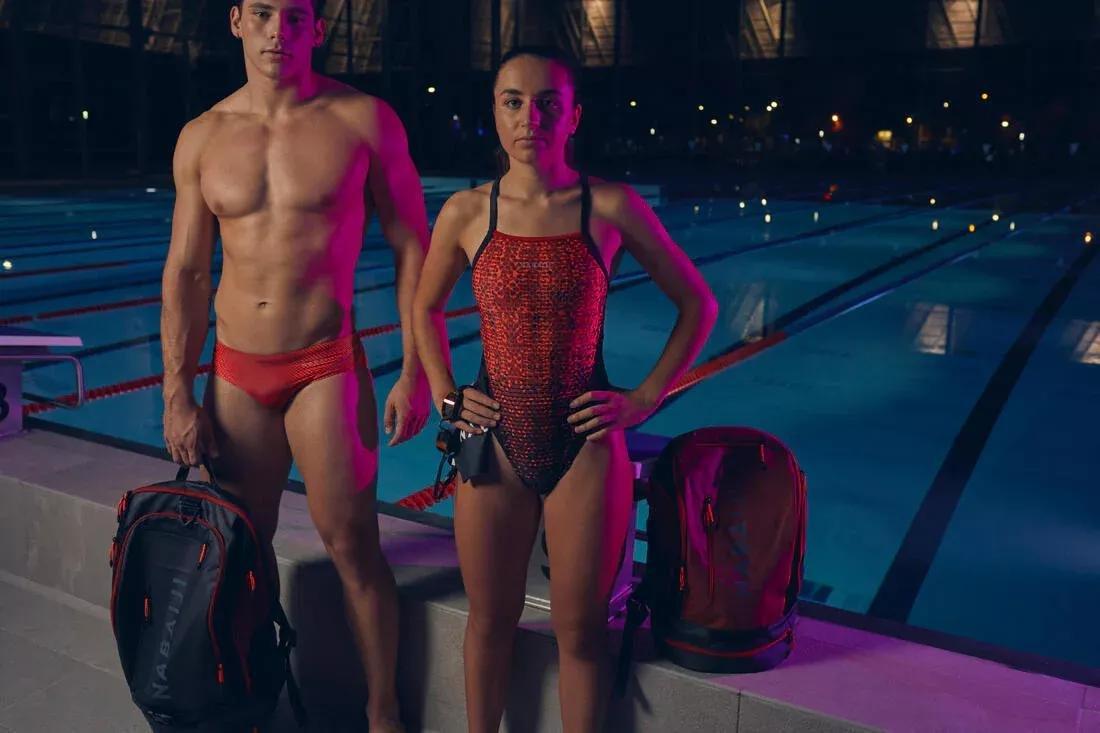 Swimming Backpack 900, Black, No Color, large image number 8