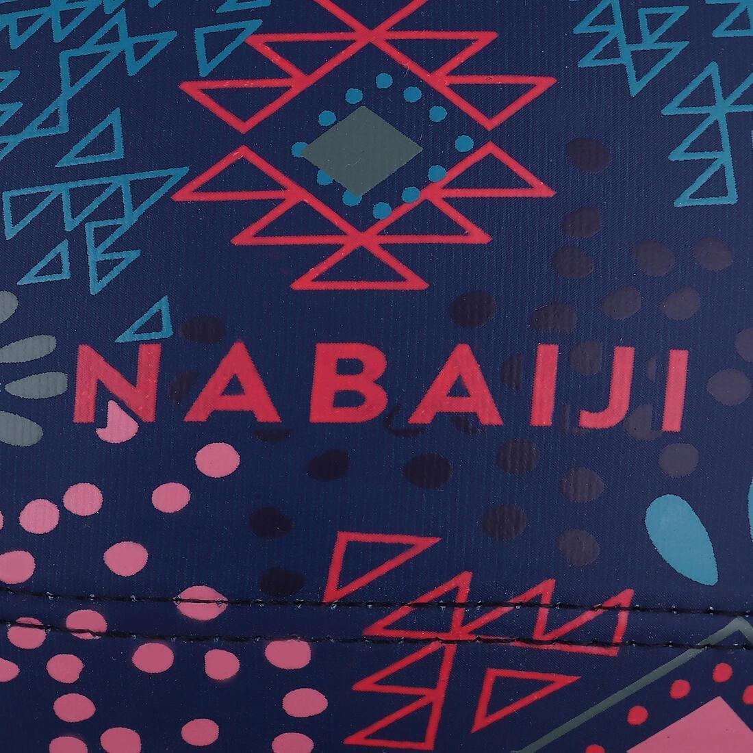 Adult Silicone Mesh Swim Cap Print Wozboy, Blue, No Color, large image number 8