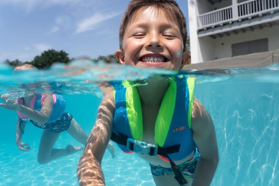 Swimvest Swim Vest, Blue, No Color, large image number 9