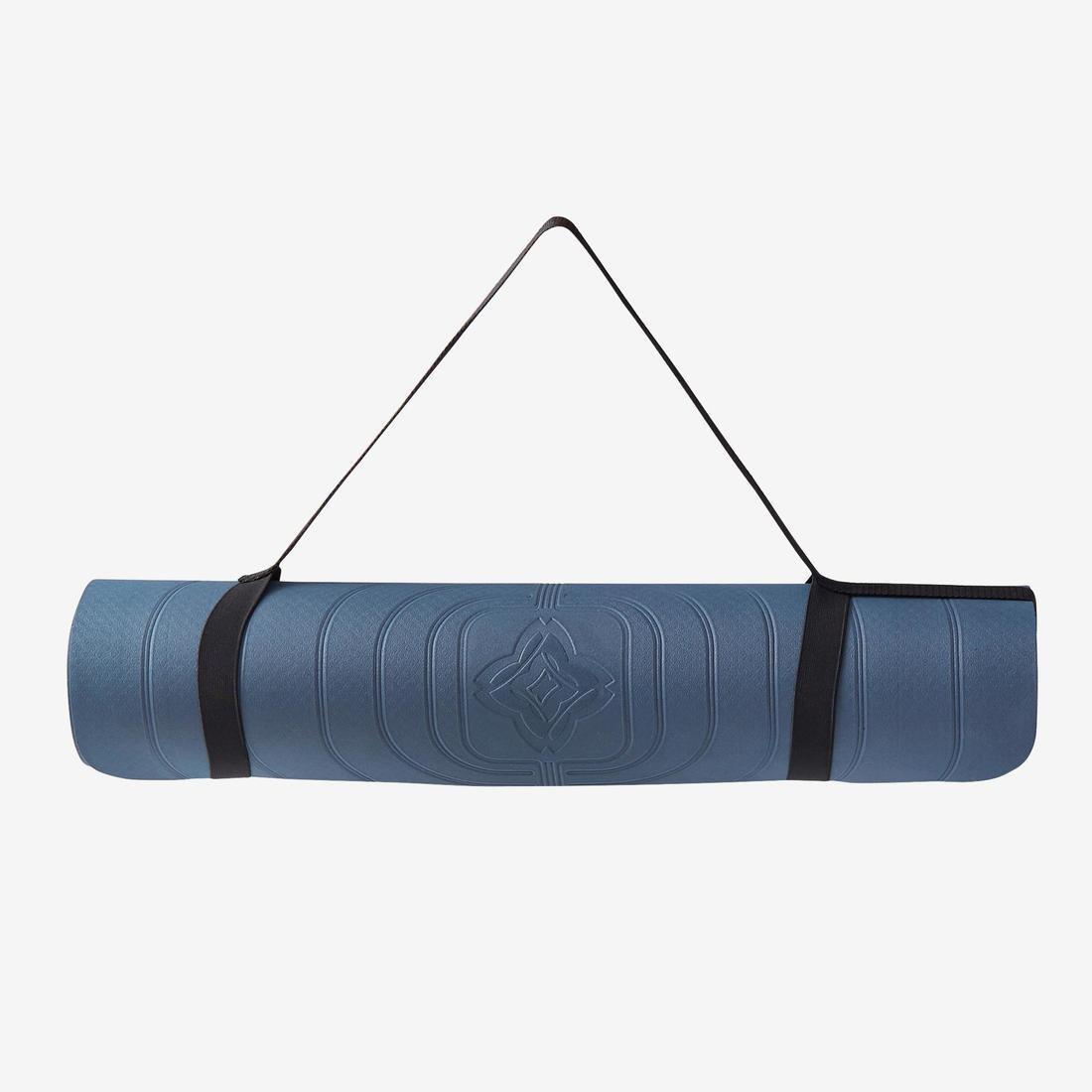 Club Yoga Mat, Navy, No Color, large image number 1