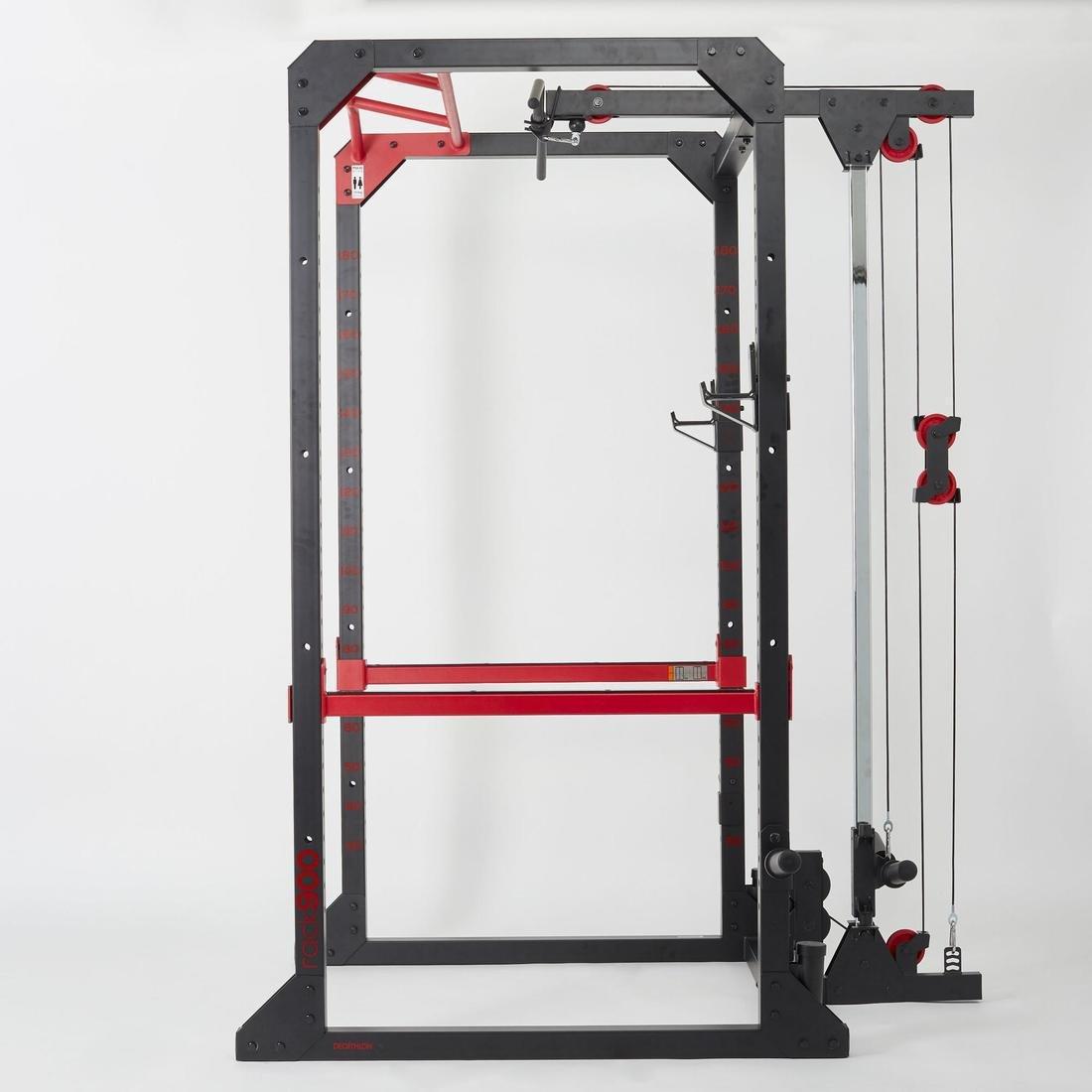 Weight Training Rack Chin-Up / Squat / Bench Press / Back Pull, No Color, large image number 1