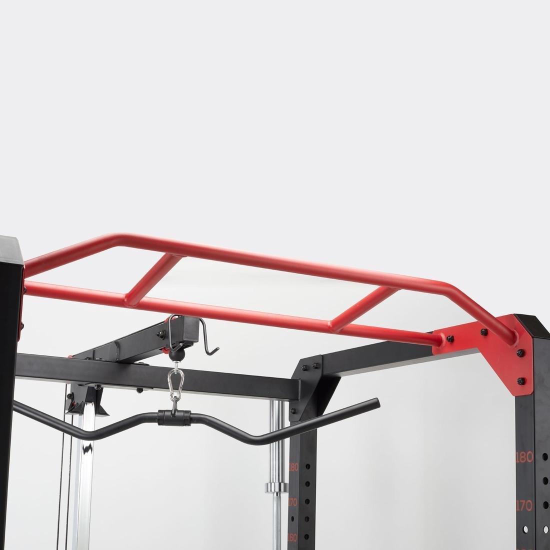 Weight Training Rack Chin-Up / Squat / Bench Press / Back Pull, No Color, large image number 2