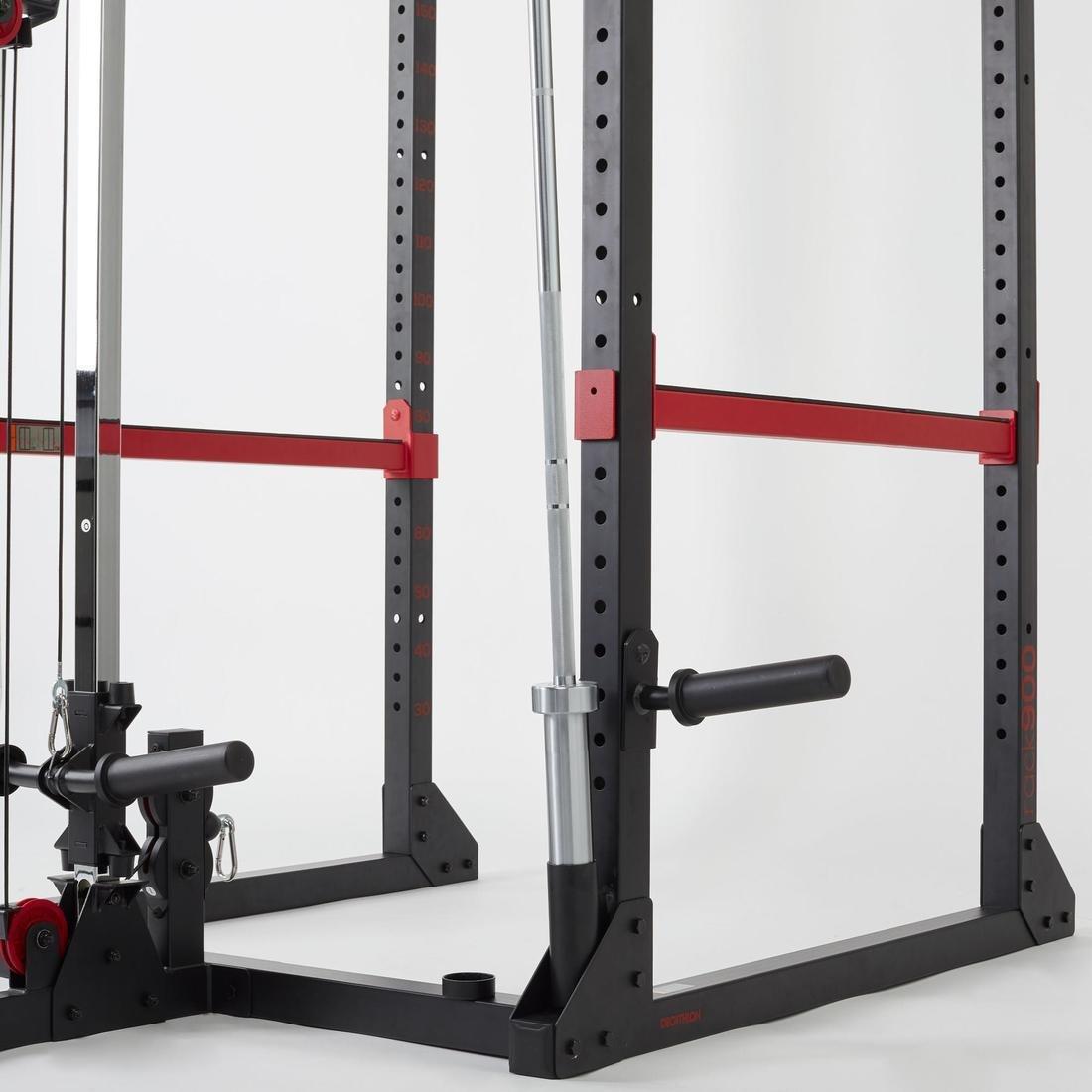 Weight Training Rack Chin-Up / Squat / Bench Press / Back Pull, No Color, large image number 6