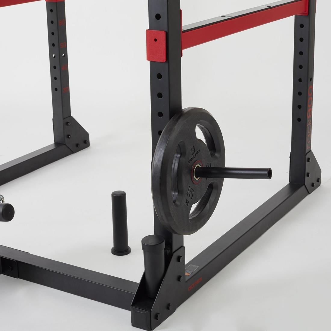 Weight Training Rack Chin-Up / Squat / Bench Press / Back Pull, No Color, large image number 7