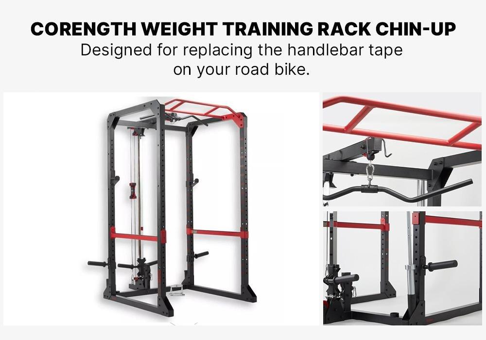 Weight Training Rack Chin-Up / Squat / Bench Press / Back Pull, No Color, large image number 17