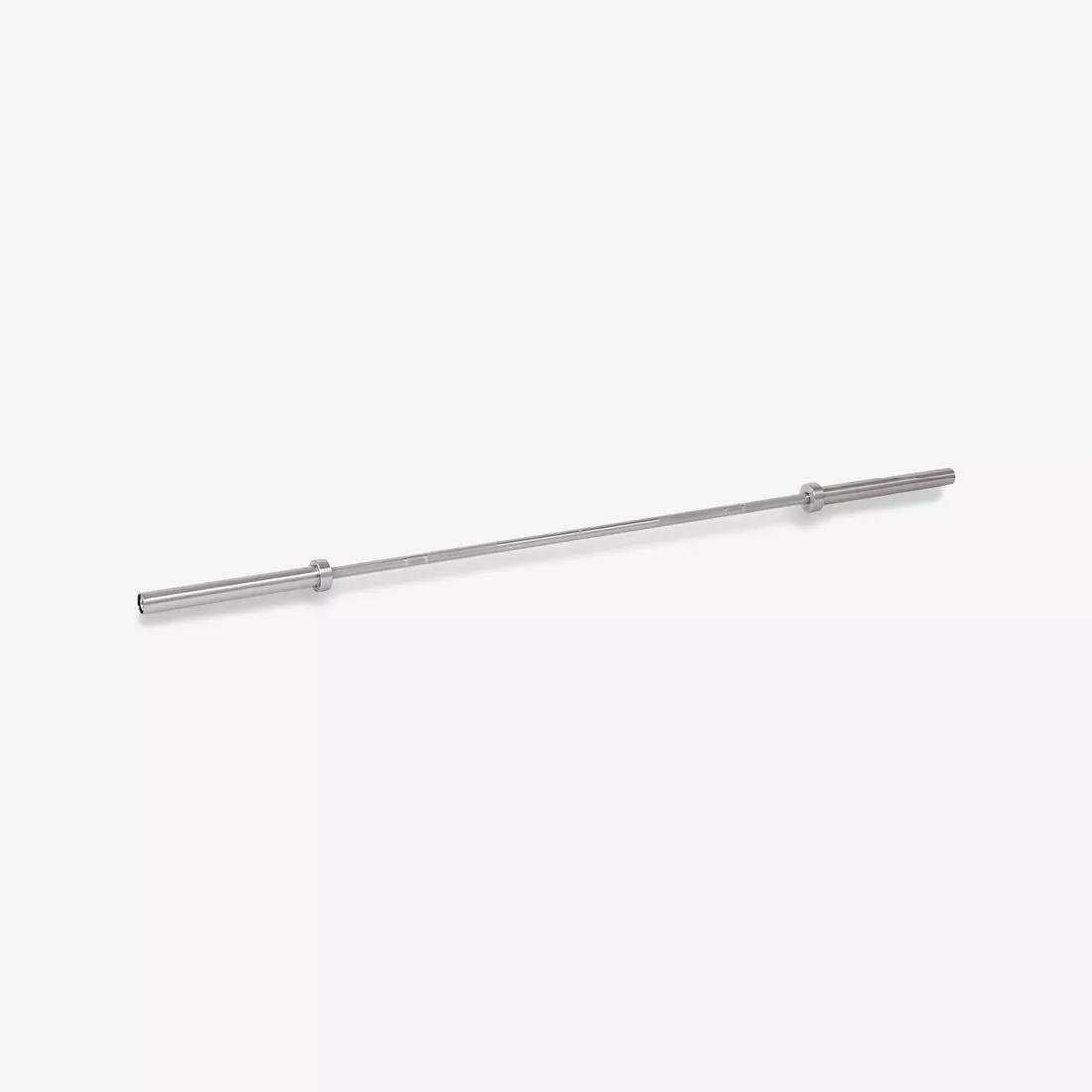 Weightlifting Bar 20Kg, Grip, No Color, medium