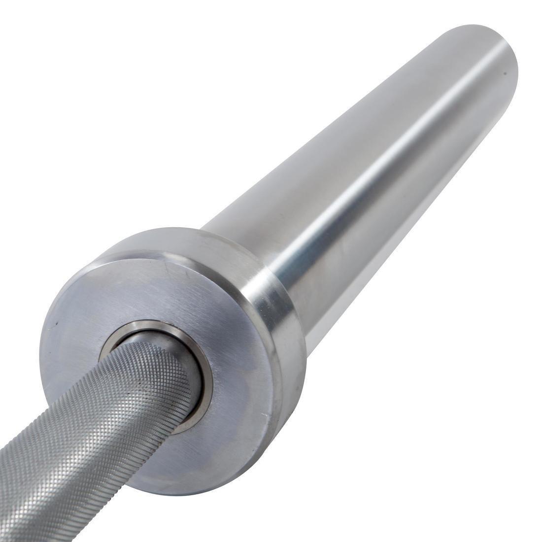 Weightlifting Bar 20Kg, Grip, No Color, medium