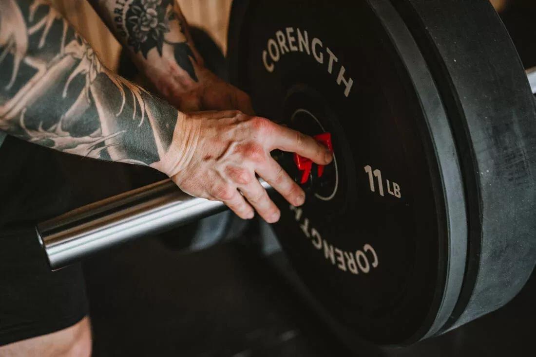 Weightlifting Bar 20Kg, Grip, No Color, large image number 11