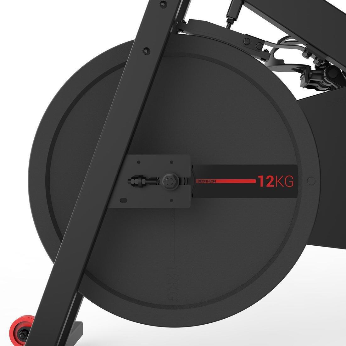 Basic Exercise Bike 100, Black, No Color, large image number 2