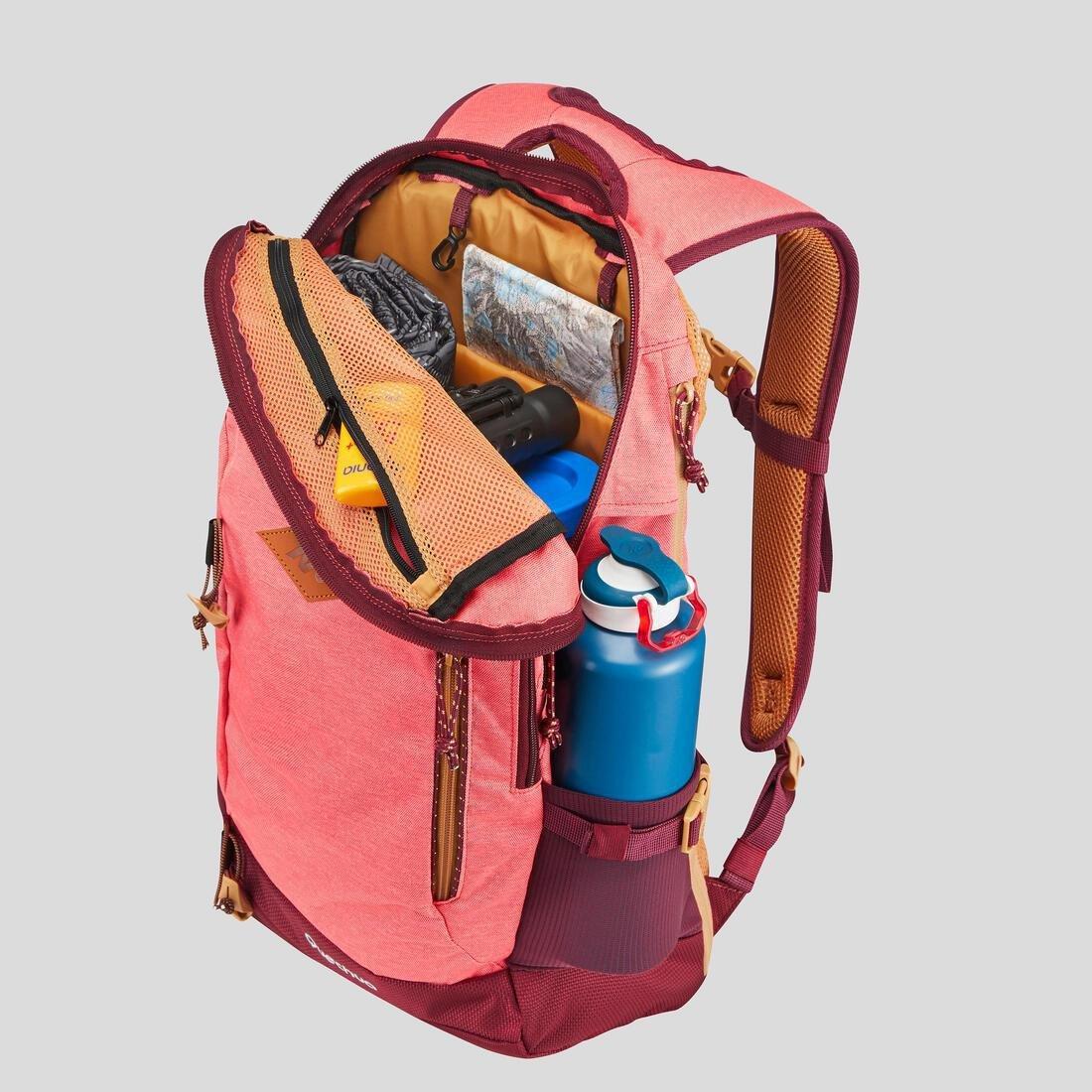 Country Walking Backpack - Nh500, Pink, No Color, large image number 7