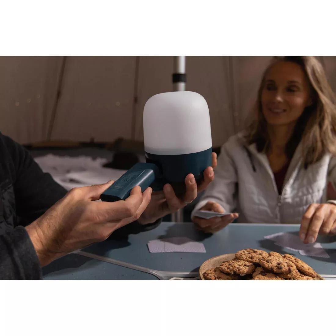400Lm Rechargeable Camping Lamp And External Battery Bl400, Navy, No Color, medium