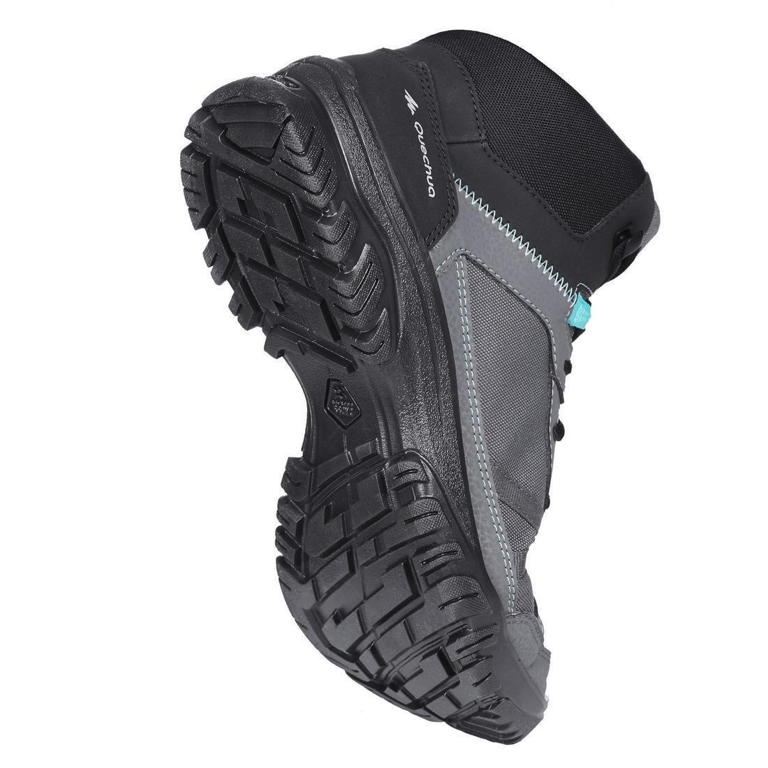 Womens Country Walking Shoes - Nh100 Mid, Granite, , large image number 9