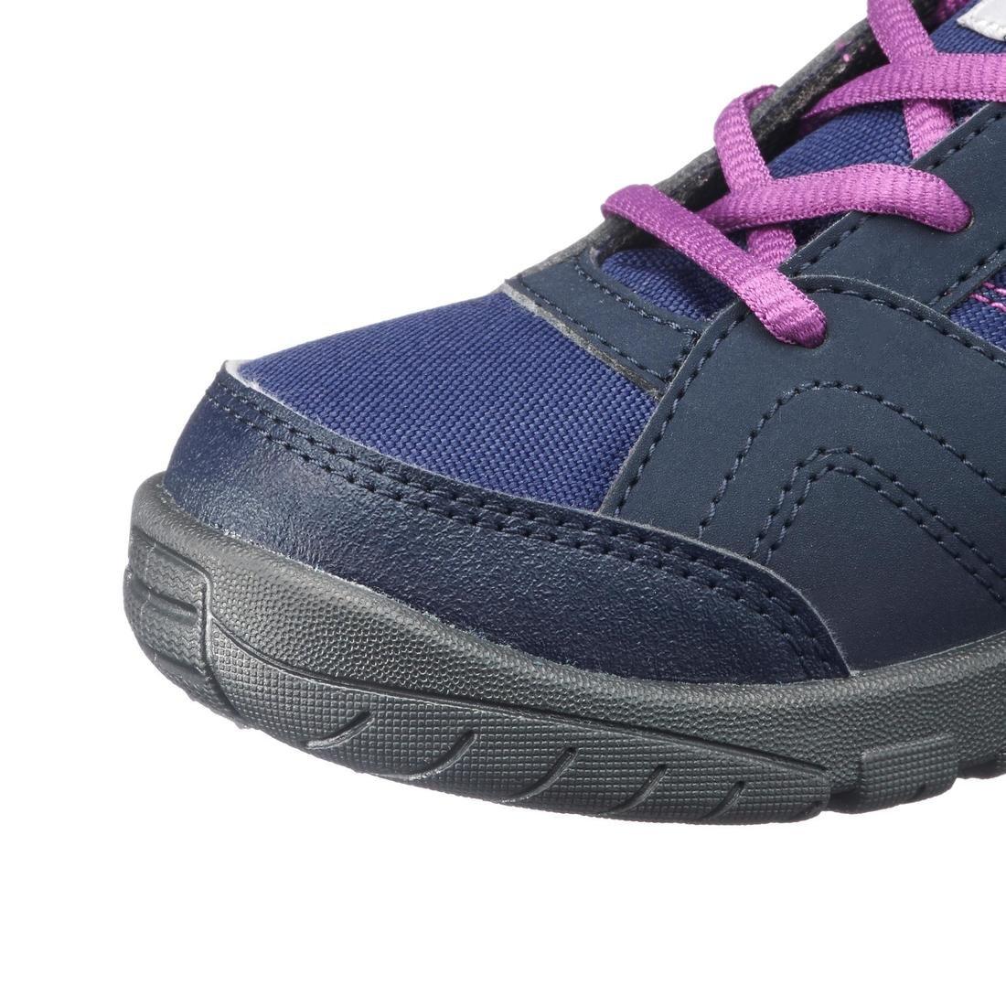 Kids Hiking Boots Mid Jr Mh100, Blue, No Color, large image number 13