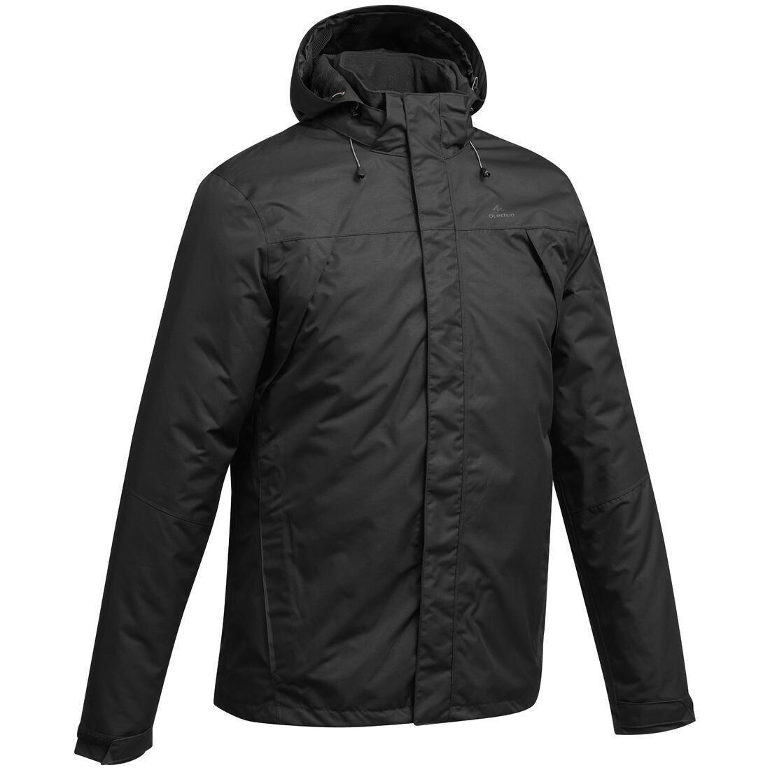 Mens WaterproofVega Walking JacketMh100 , Black, , large image number 0