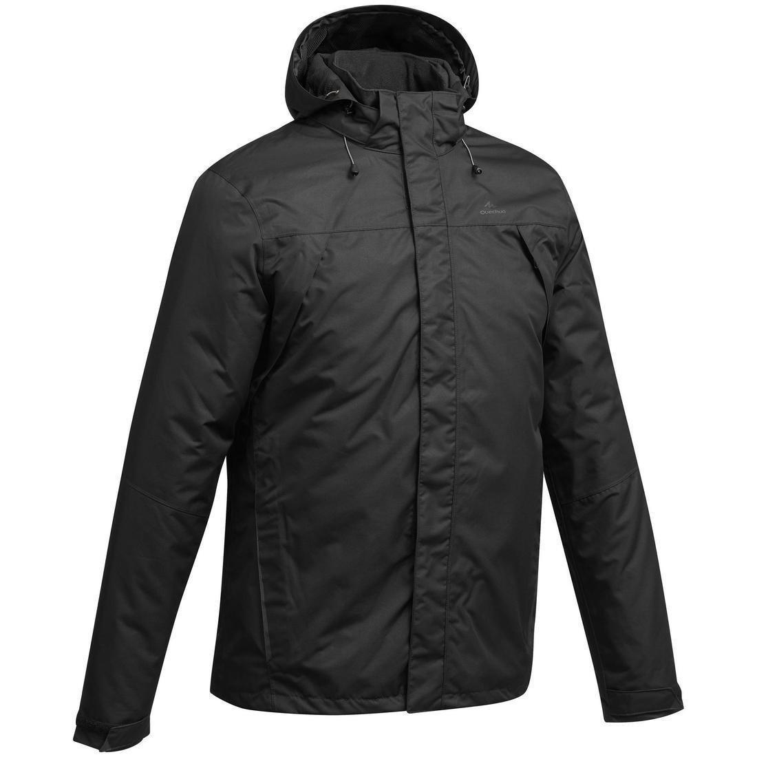 Mens WaterproofVega Walking JacketMh100 , Black, , large image number 12