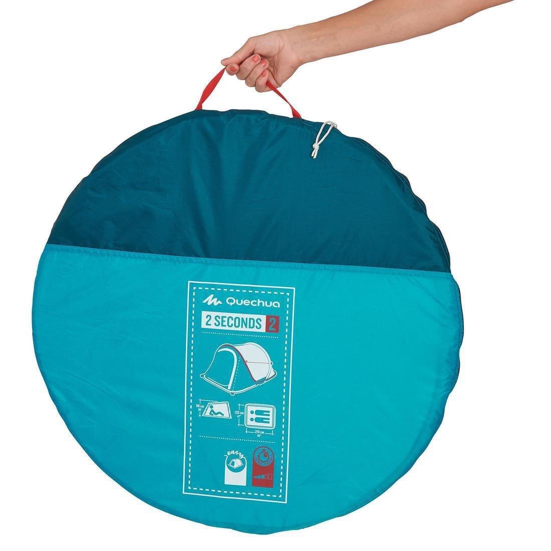Seconds Easy 2 Tent Khaki - 2 People, Blue, No Color, large image number 5