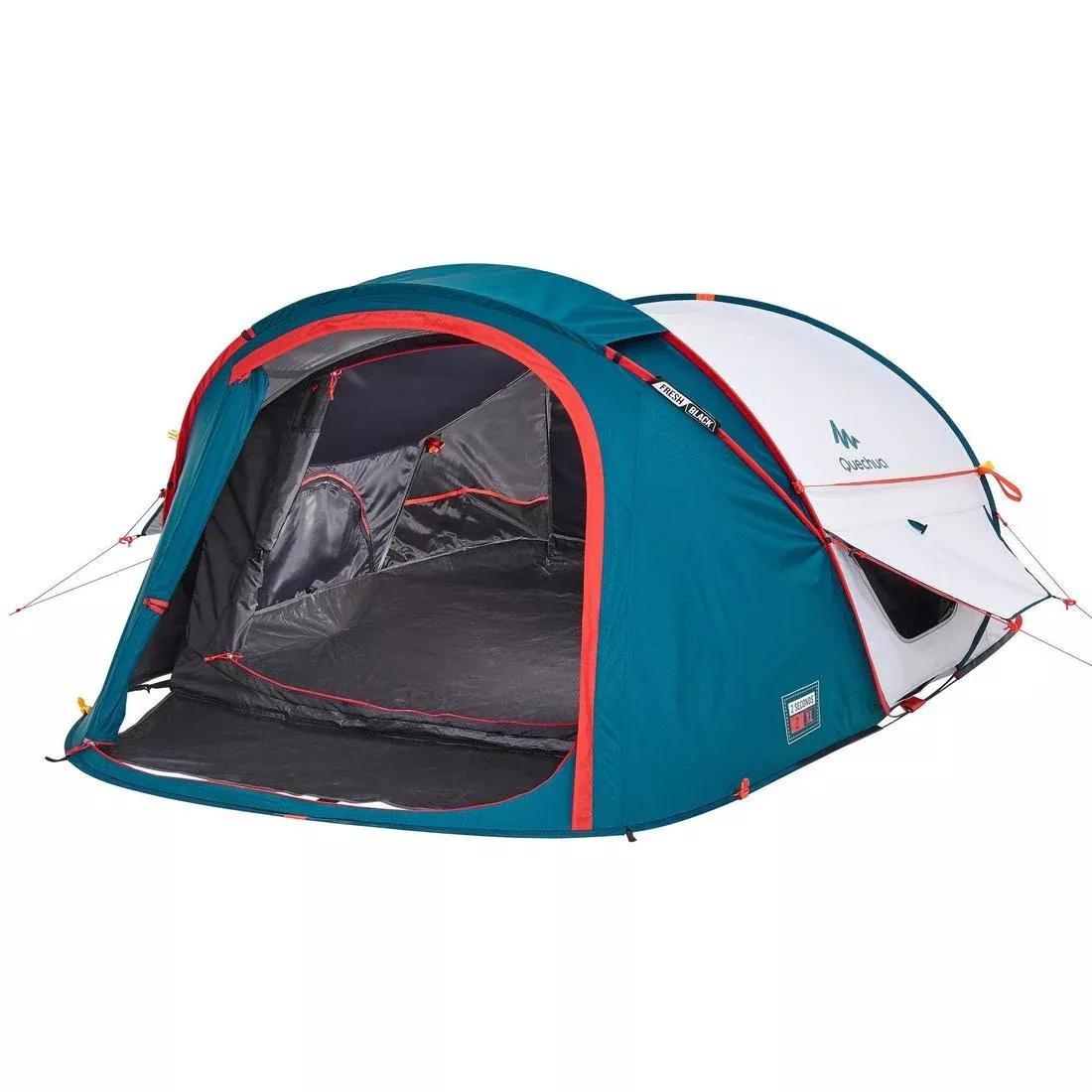 Camping Tent  2 Seconds Fresh And Black 2 Person, White, No Color, large image number 0