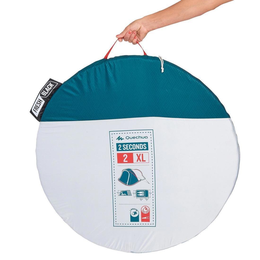 Camping Tent  2 Seconds Fresh And Black 2 Person, White, No Color, large image number 2