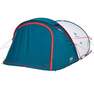 QUECHUA - Camping Tent  2 Seconds Fresh And Black 2 Person, White