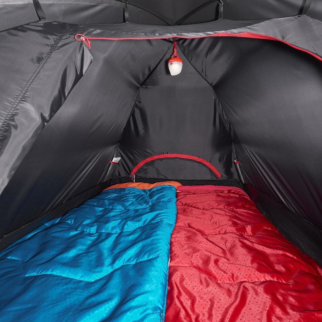 Camping Tent Arpenaz, Fresh And Black, 2 Person, White, No Color, large image number 3