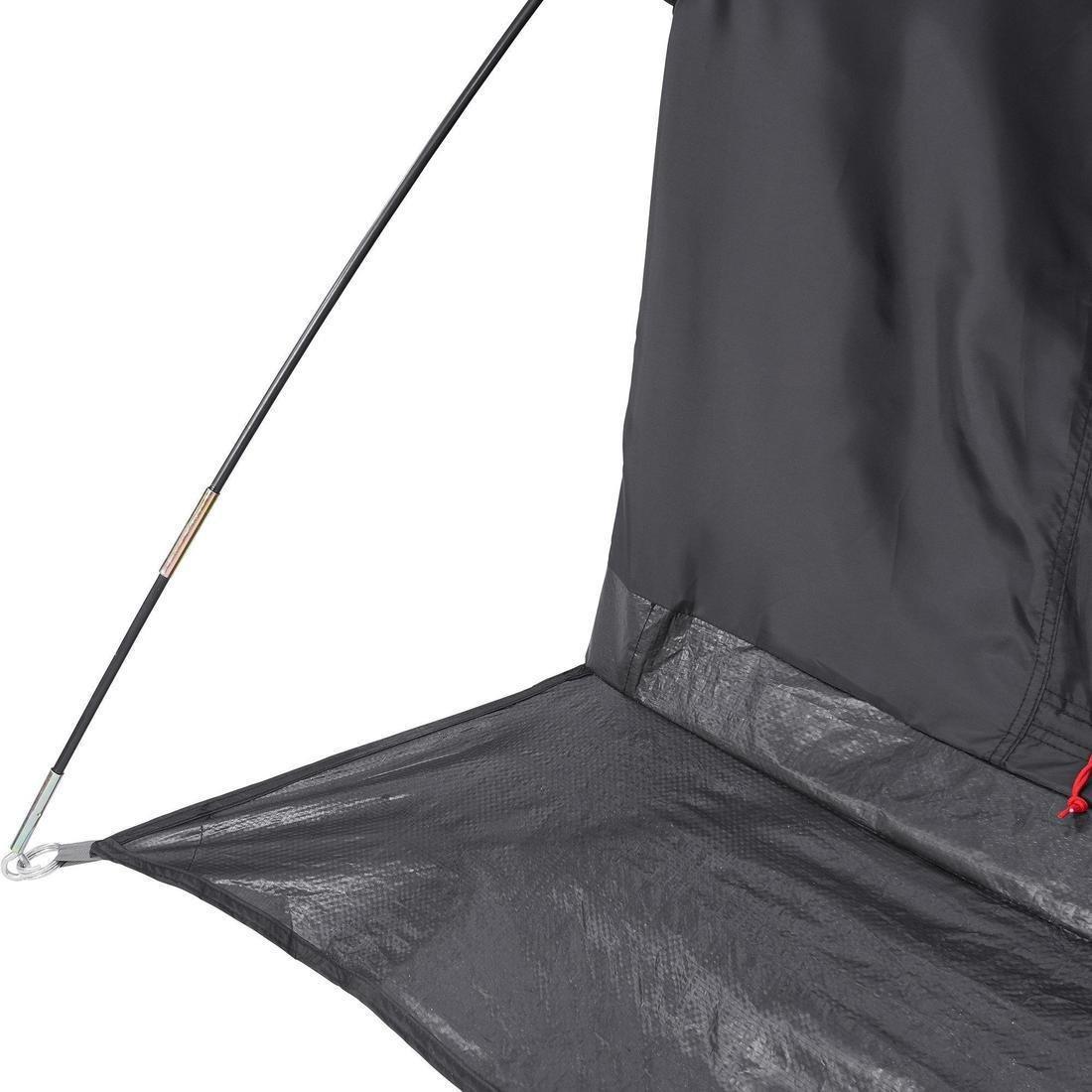 Camping Tent Arpenaz, Fresh And Black, 2 Person, White, No Color, large image number 5