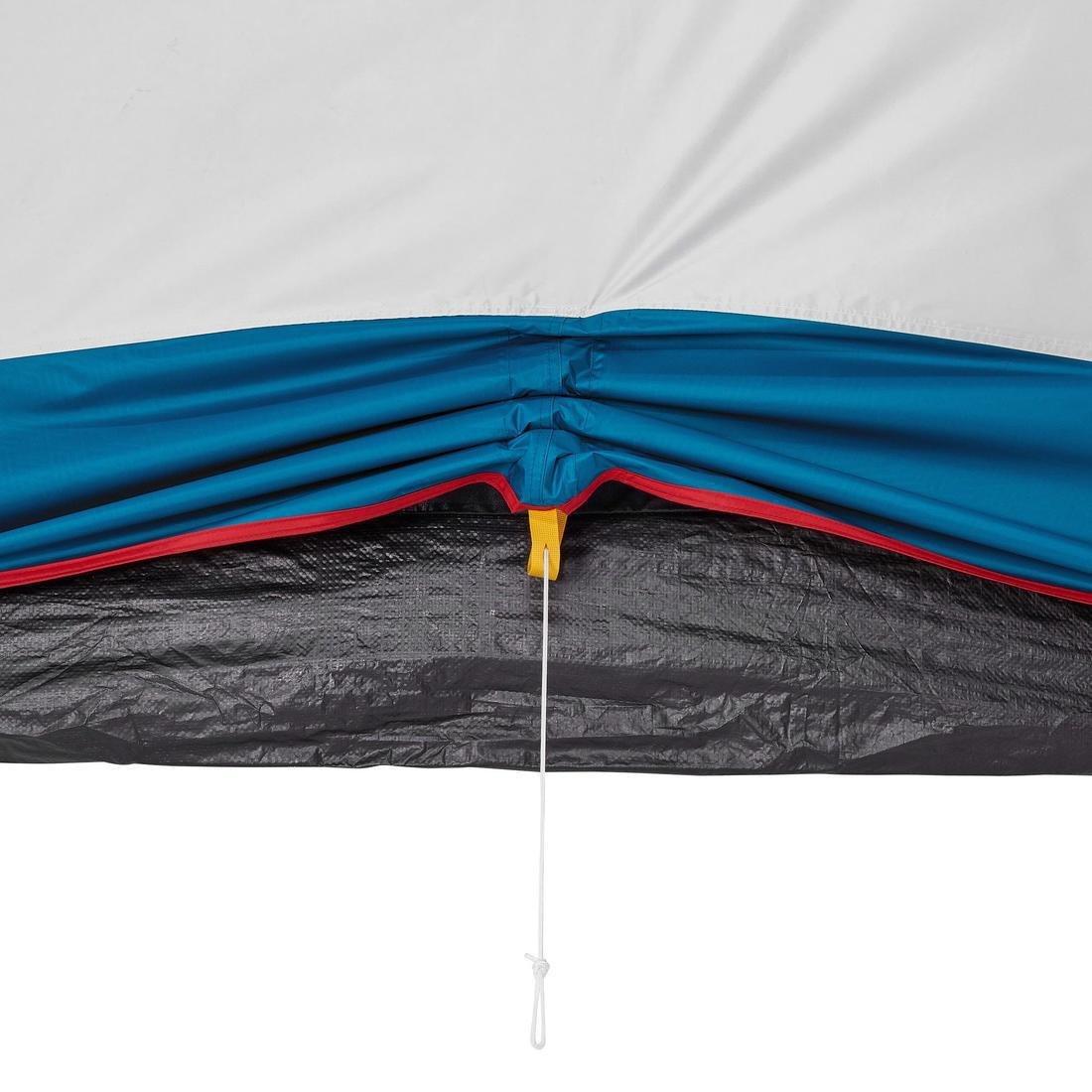Camping Tent Arpenaz, Fresh And Black, 2 Person, White, No Color, large image number 7