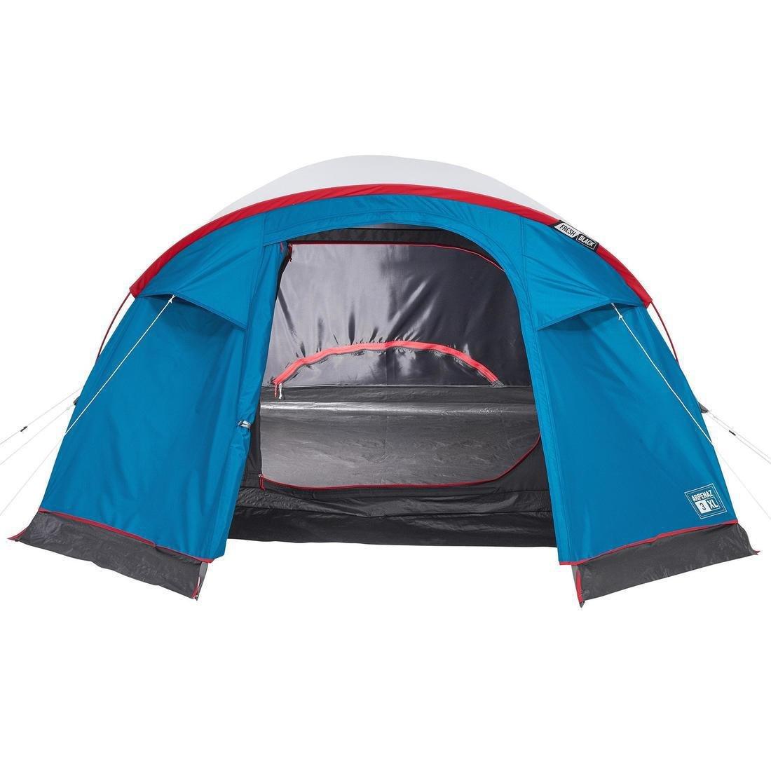 Three-Person Camping Tent, White, No Color, large image number 3