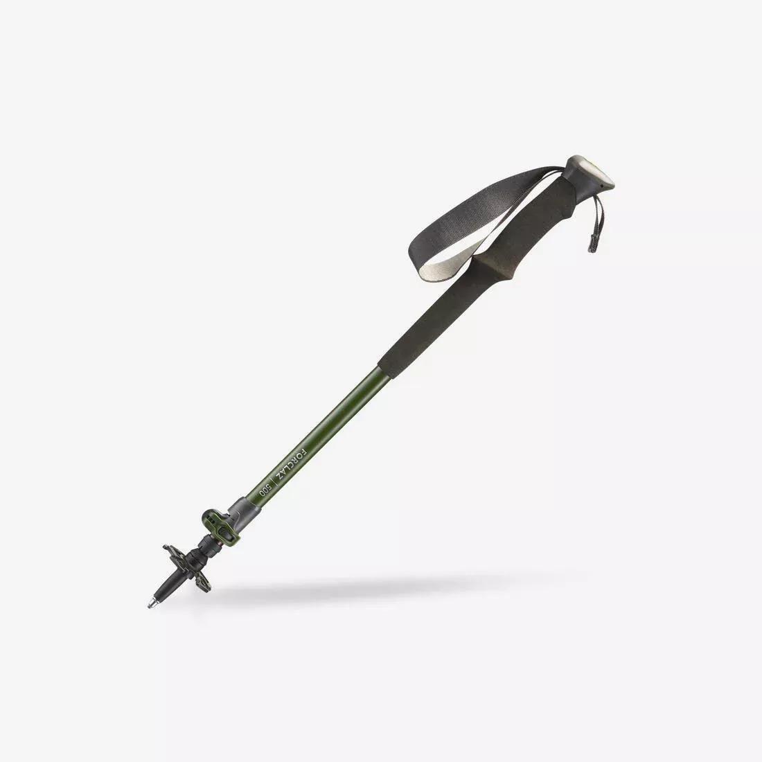 Quick-Adjustment Walking Pole, Green, No Color, medium
