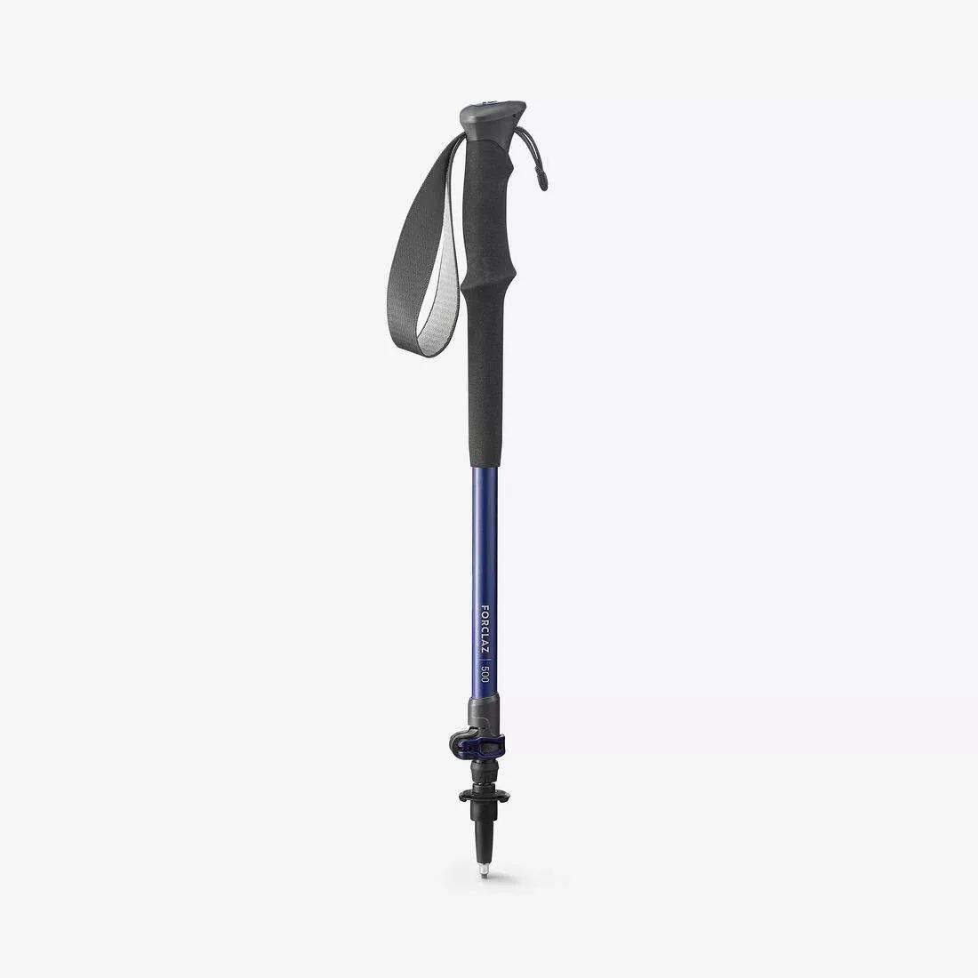 Quick-Adjustment Walking Pole, Black, No Color, large image number 0