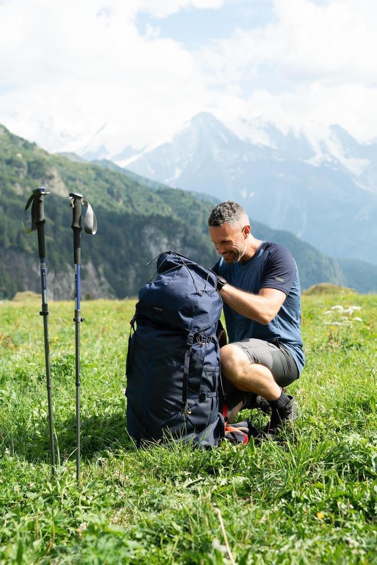 Quick-Adjustment Walking Pole, Black, No Color, large image number 10