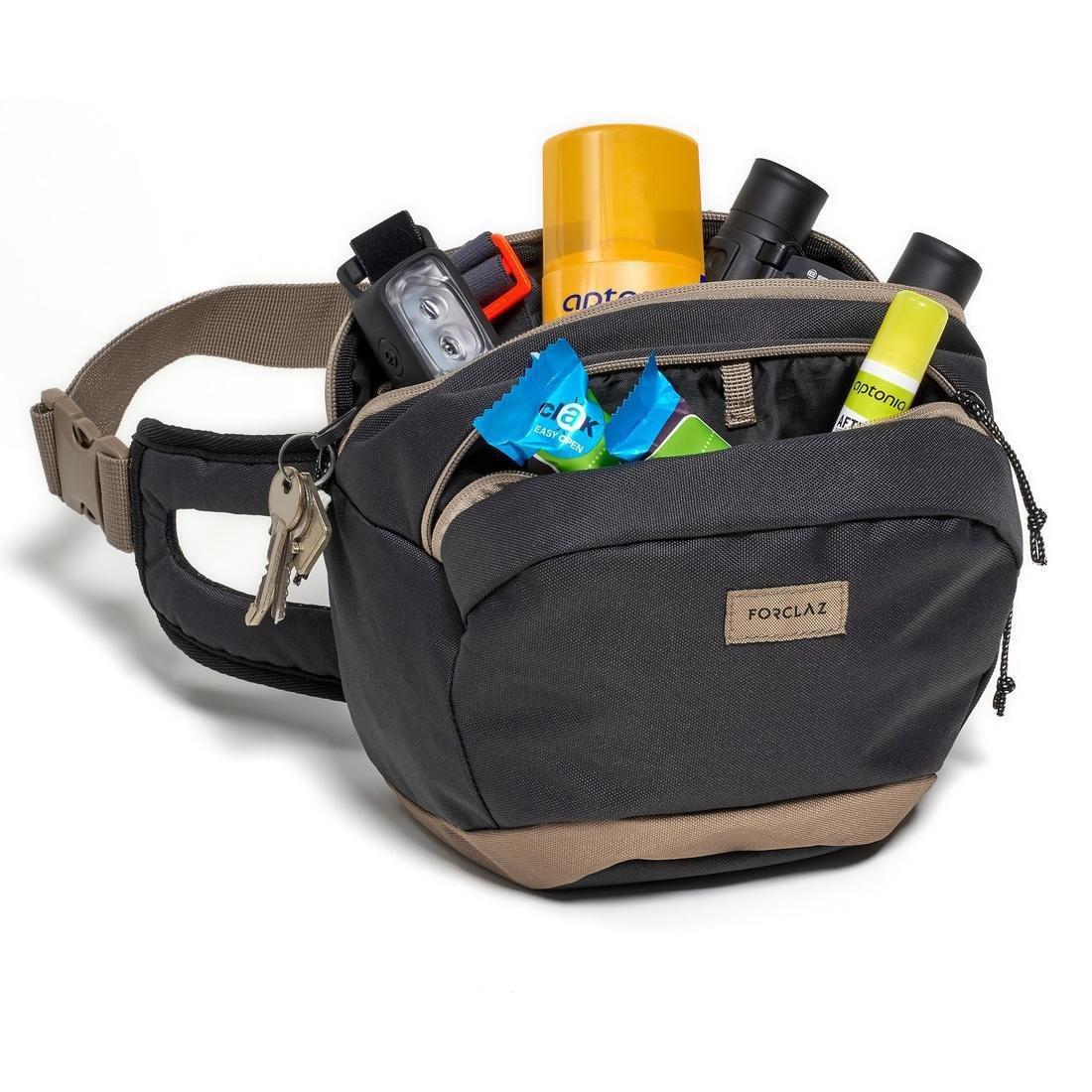 Travel Waist Bag, Grey, No Color, large image number 0