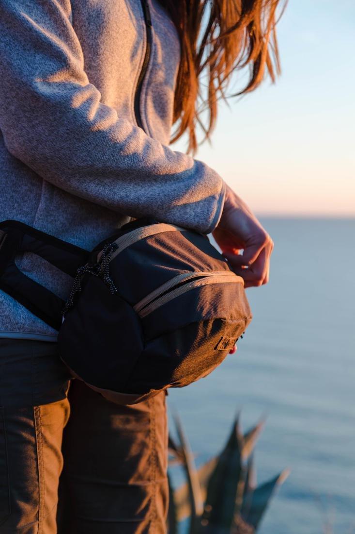 Travel Waist Bag, Grey, No Color, large image number 2