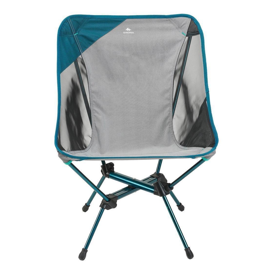 Folding Camping Chair, Grey, No Color, large image number 2