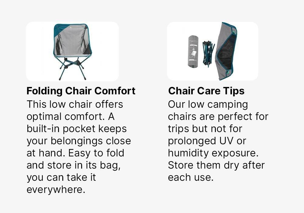 Folding Camping Chair, Grey, No Color, large image number 17