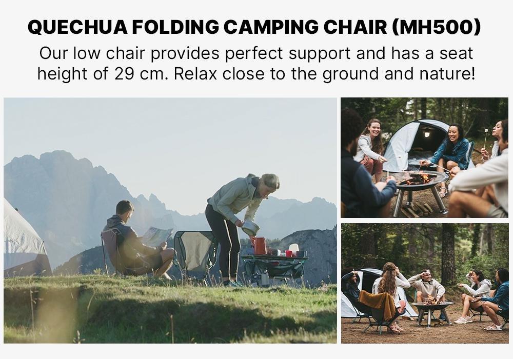 Folding Camping Chair, Grey, No Color, large image number 18