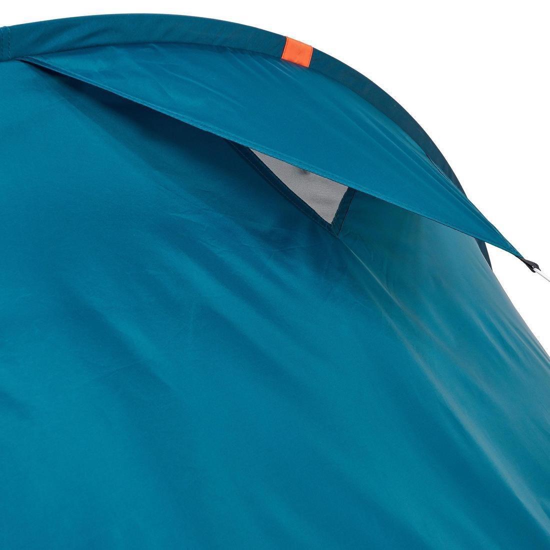 QUECHUA - 2 Seconds Easy Camping Tent, Sleeps 3, Blue