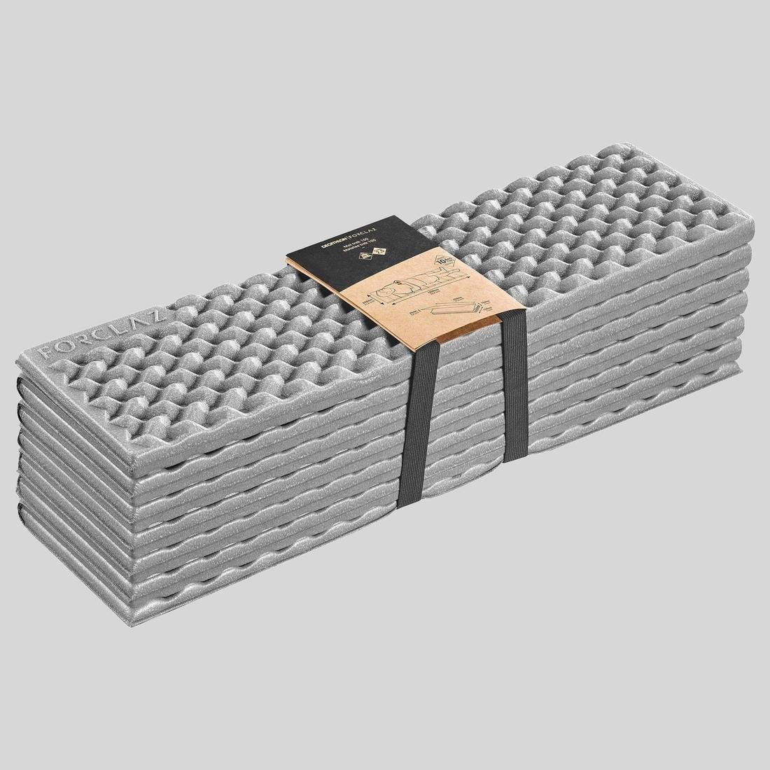Foam Folding Mattress, Grey, No Color, large image number 5