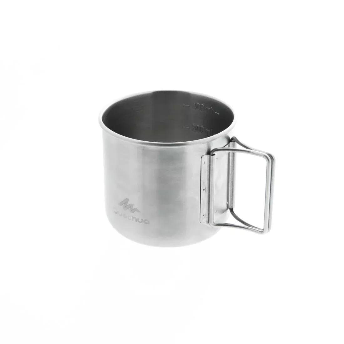 Stainless Steel Outdoor Mug, Grey, No Color, medium