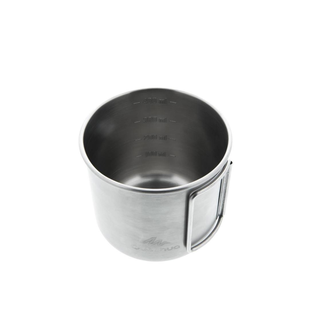 Stainless Steel Outdoor Mug, Grey, No Color, large image number 2