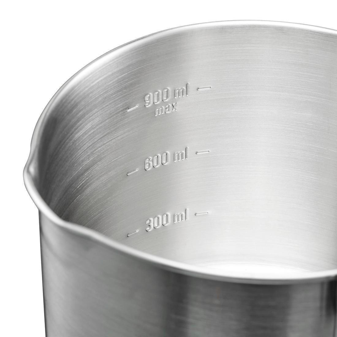 Stainless Steel 1 Person Cooking Set, Grey, No Color, large image number 6