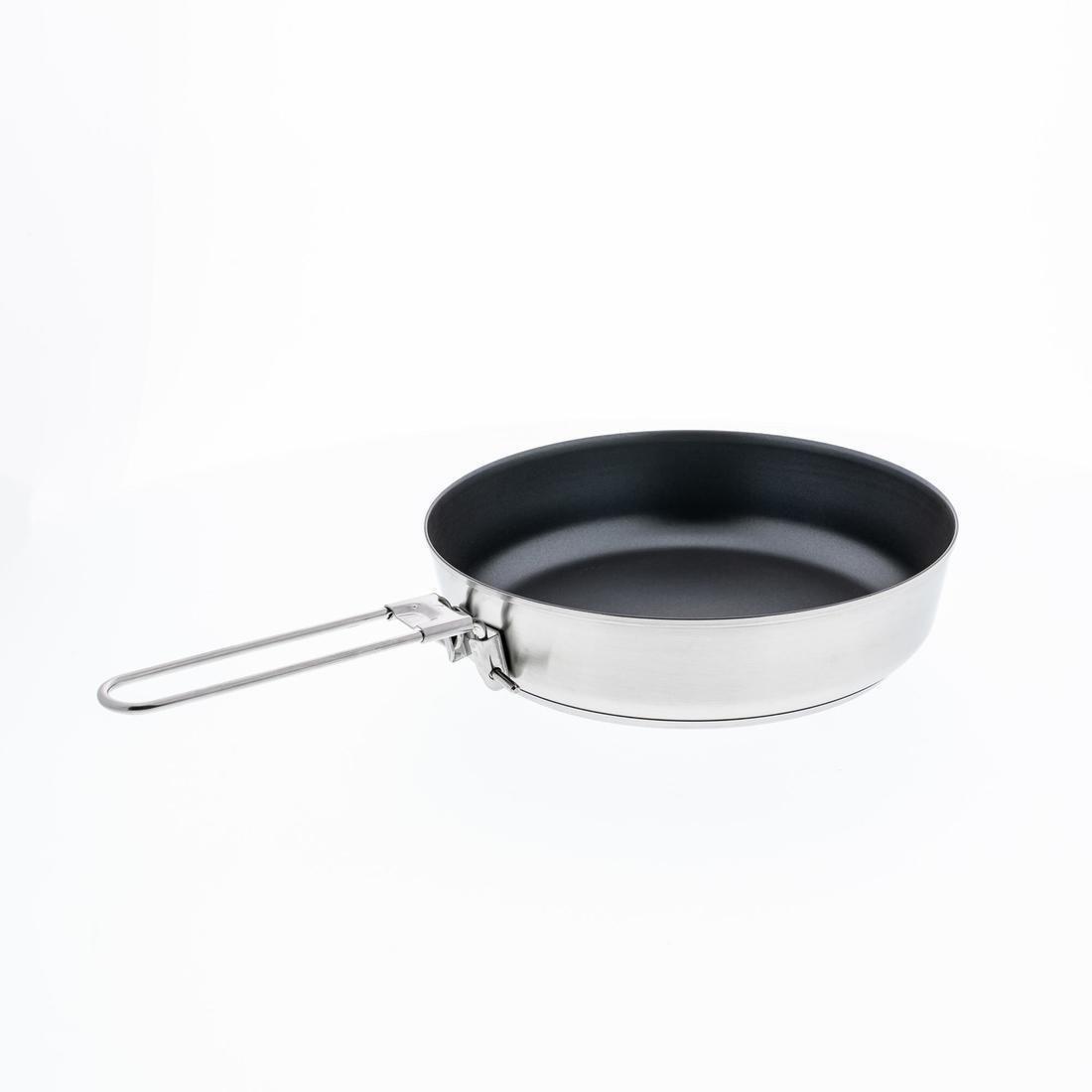 Stainless Steel Camping Cook Set, Grey, No Color, large image number 8