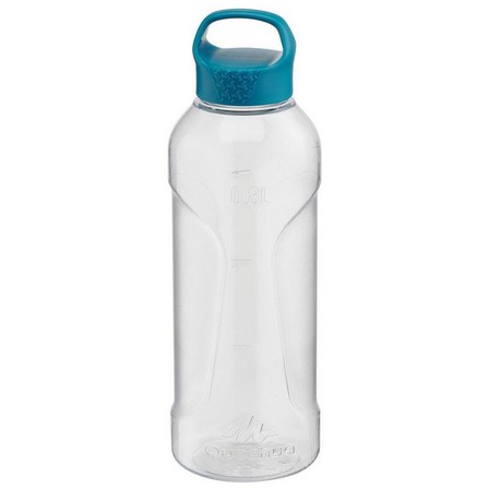 QUECHUA - Plastic Screw-Top Flask, Blue