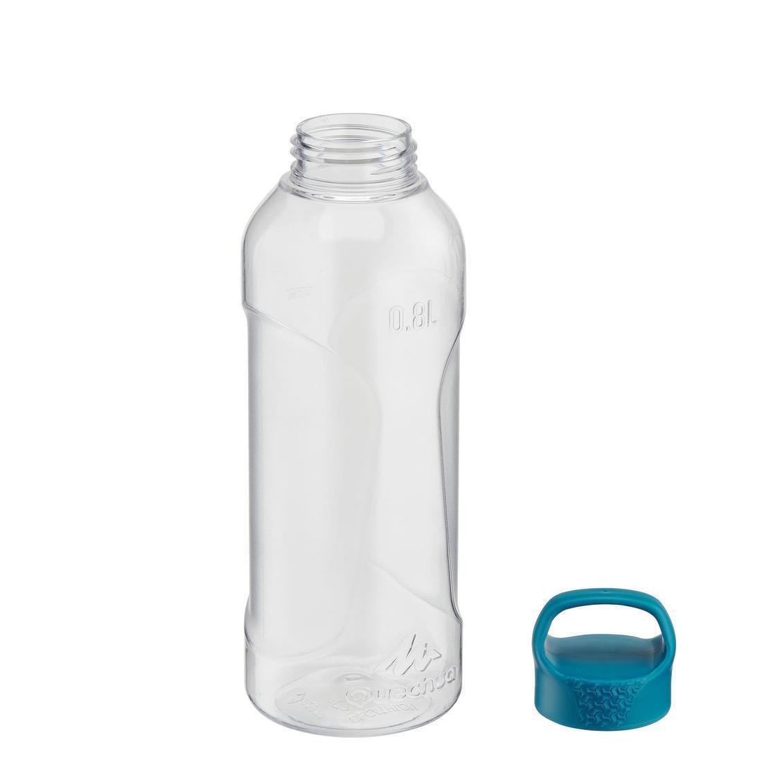 QUECHUA - Plastic Screw-Top Flask, Blue