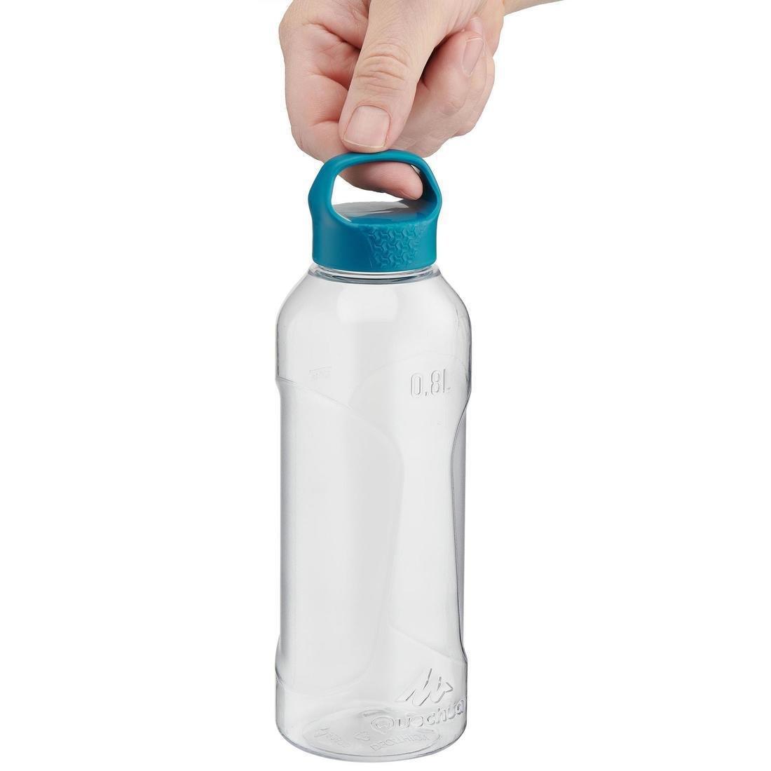Plastic Screw-Top Flask, Blue, No Color, large image number 4