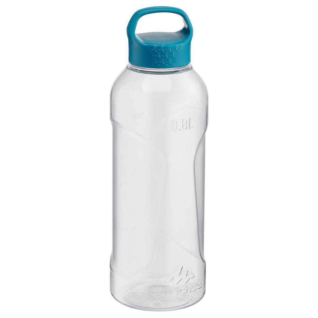 QUECHUA - Plastic Screw-Top Flask, Blue